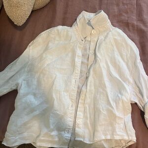 Zara White button up